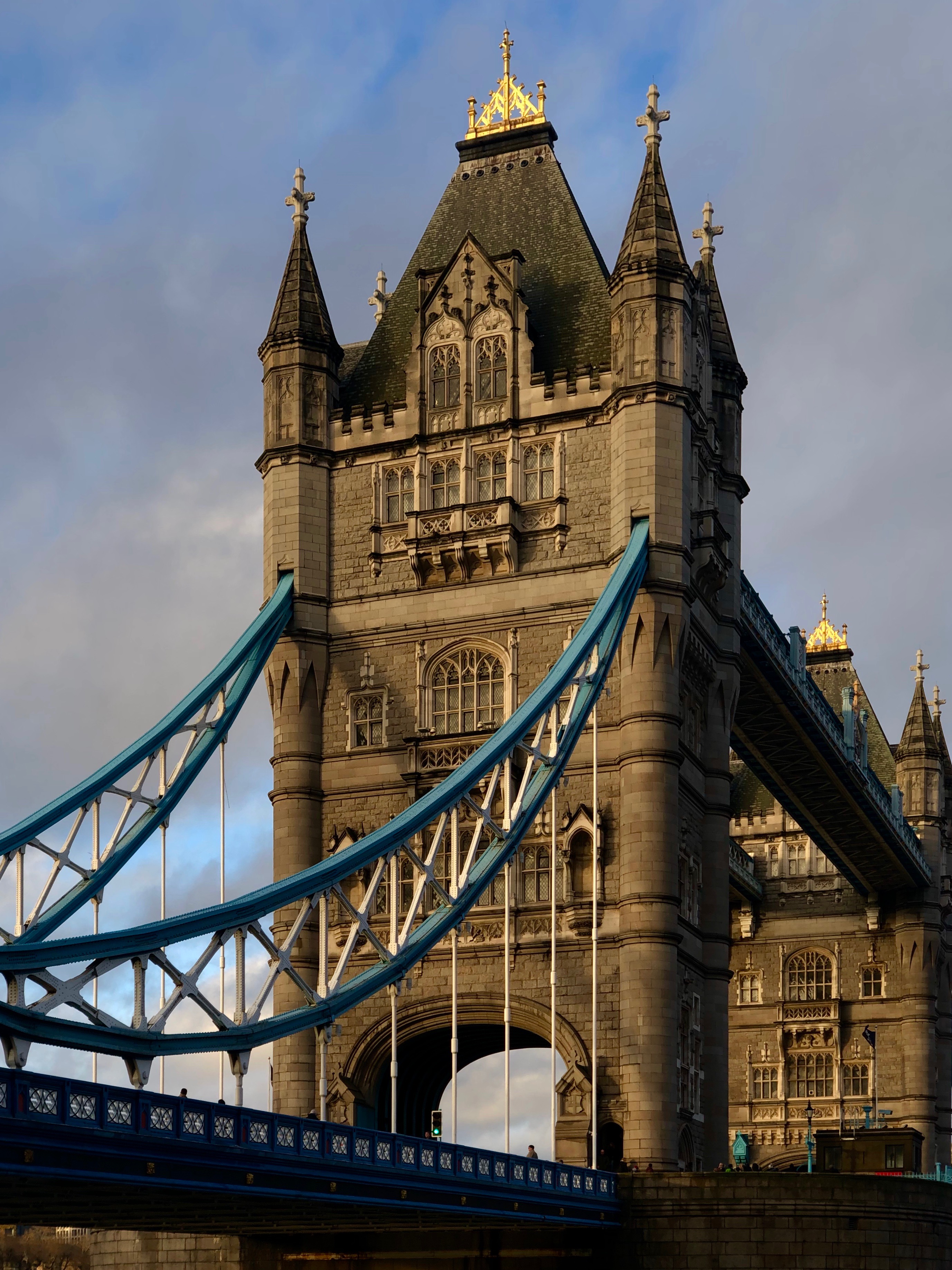 Tower Bridge in black and white, Central London